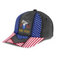 Custom Eagle Proud American Personalized Name Classic Cap For Beach Outings Holidays And Thoughtful Everyday Style
