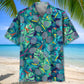 Tropical Badminton Hawaiian Shirt For Island Vacations, Resort Wear, And Relaxed Seasonal Style