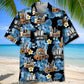 Tropical Bartender Set Hawaiian Shirt For Summer Vacation, Beach Travel, And Casual Wear