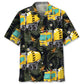 Tropical Concrete Mixer Truck Hawaiian Shirt For Vacation Cruise, Summer Gathering, And Memorable Gifting