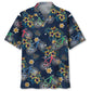 Tropical Cycling Hawaiian Shirt For Sports Fans, Summer Outings, And Relaxed Vacation Wear