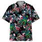 Tropical Dirt Bike Racing Hawaiian Shirt For Racing Fans, Summer Outings, And Relaxed Vacation Wear