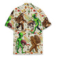 Island Bigfoot Alien Mushroom Aloha Hawaiian Shirt For Nature Fans, Resort Trips, And Comfortable Warm Weather Wear