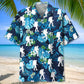 Tropical Fresh Hiking Hawaiian Shirt For Summer Vacation, Beach Travel, And Casual Wear