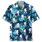 Tropical Fresh Hiking Hawaiian Shirt For Summer Vacation, Beach Travel, And Casual Wear