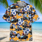 Tropical Quarter Midget Car Racing Hawaiian Shirt For Resort Trips, Coastal Parties, And Warm Weather Style