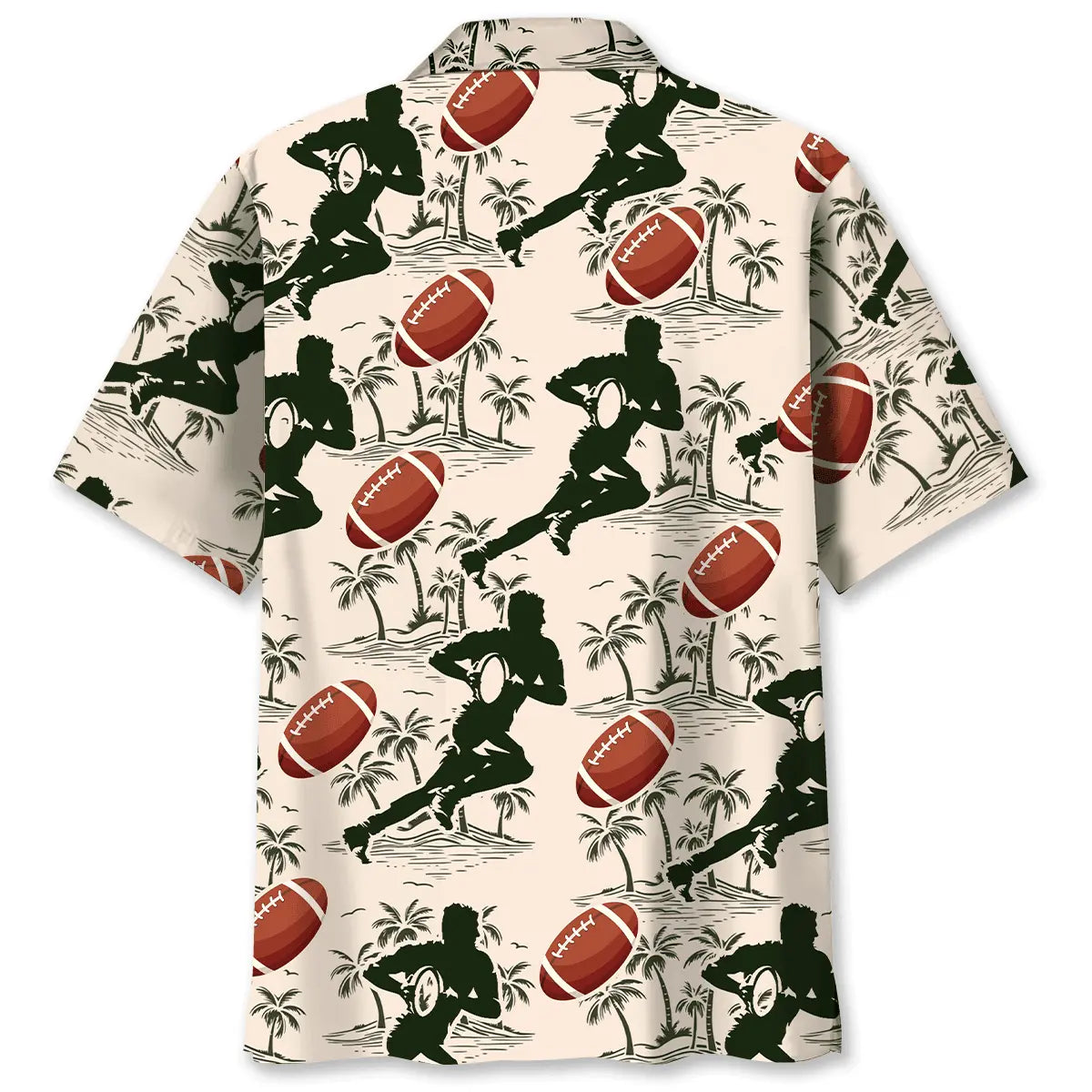 Tropical Rugby Hawaiian Shirt For Beach Days, Summer Outings, And Thoughtful Gift Giving