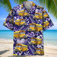 Tropical School Bus Hawaiian Shirt For Beach Days, Coastal Adventures, And Thoughtful Gift Giving
