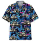 Tropical Tank Hawaiian Shirt For Summer Vacation, Beach Travel, And Casual Wear