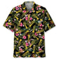 Vintage Tropical Music Trumpet Hawaiian Shirt For Beach Days, Summer Outings, And Thoughtful Gift Giving