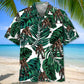 Trucker Bigfoot Hawaiian Shirt For Resort Trips, Coastal Parties, And Warm Weather Style