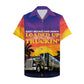 Island Trucker Haul Trucking Adventure Aloha Hawaiian Shirt For Summer Vacation, Beach Travel, And Casual Wear