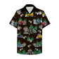 Island Trucker Aloha Semitruck Hawaiian Shirt For Coastal Travel, Casual Events, And Comfortable Summer Wear
