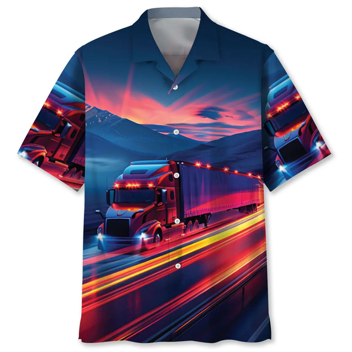 Experienced Trucker Hawaiian Shirt For Family Vacation And Casual Outdoor Style