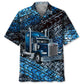Skilled Trucker Hawaiian Shirt For Weekend Escape, Beachside Event, And Memorable Gifting