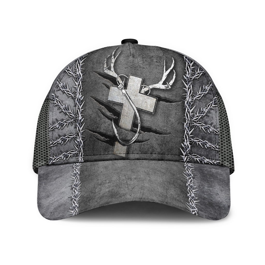 Fishing Hunting Christian Outdoor Classic Cap For Outdoor Activities Weekend Trips And Casual Wear
