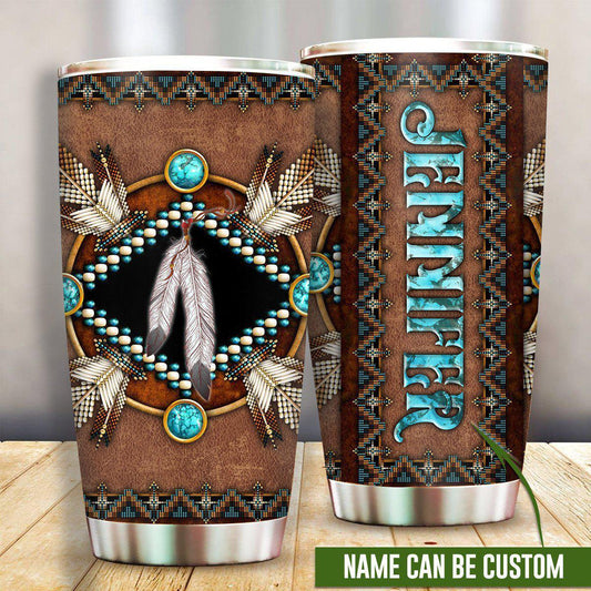 Native American Sign Nature 20 Oz Tumbler For Coffee Travel And Daily Drinks