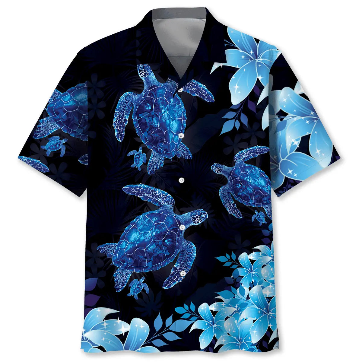 Turtle Hibiscus Hawaiian Shirt For Beach Travel And Weekend Wear
