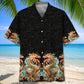 Twins Chinese Dragon Hawaiian Shirt For Creative Adventures, Beach Travel, And Bold Warm Weather Wear