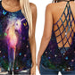 Unicorn Magic Love Hollow Tank Top For Yoga Workouts And Casual Wear