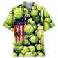 American Tennis Hawaiian Shirt For Poolside Gathering And Daily Summer Wear