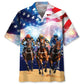 American Jockey Horse Racing Hawaiian Shirt For Heritage Inspired Events, Beach Travel, And Thoughtful Gifting