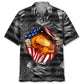 American Rugby Fire Hawaiian Shirt For Holiday Gatherings, Coastal Trips, And Proud Seasonal Style
