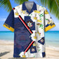 Funny Utah Heritage Hawaiian Shirt For Summer Vacation, Beach Travel, And Casual Wear