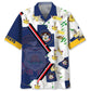 Funny Utah Heritage Hawaiian Shirt For Summer Vacation, Beach Travel, And Casual Wear