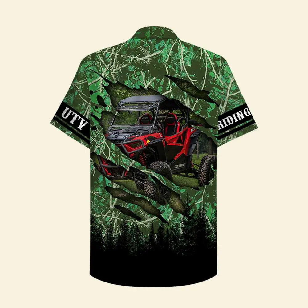 Island Summer Utv Riding Aloha Car Hawaiian Shirt For Beach Days, Summer Outings, And Thoughtful Gift Giving