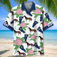 Vermont State Proud Hawaiian Shirt For Beachside Event, Poolside Gathering, And Comfortable Travel Wear