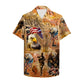 Island Veteran Aloha Hawaiian Shirt For Resort Trips, Coastal Parties, And Warm Weather Style
