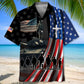 Veteran Memorial Hawaiian Shirt For Patriotic Events, Summer Travel, And Casual Outdoor Wear