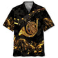 Hawaiian Shirt / Adults / S Vintage Black Violin Hawaiian Shirt