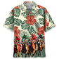 Hawaiian Shirt / Adults / S Vintage Flower Horse Racing Hawaiian Shirt