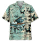 Hawaiian Shirt / Adults / S Vintage Grand Piano Butterfly Hawaiian Shirt