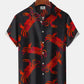 Hawaiian Shirt / Adults / S Vintage Holiday Mens Crab Sea Life Hawaiian Shirt