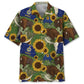 Hawaiian Shirt / Adults / S Vintage Kansas State Doodle Art Hawaiian Shirt