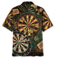 Vintage Old Darts Board Hawaiian Shirt
