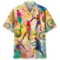 Vintage Tennis Hawaiian Shirt For Coastal Travel, Casual Events, And Comfortable Summer Wear