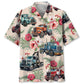 Vintage Tow Truck Operator Car Hawaiian Shirt For Cruise Journey And Easygoing Fashion