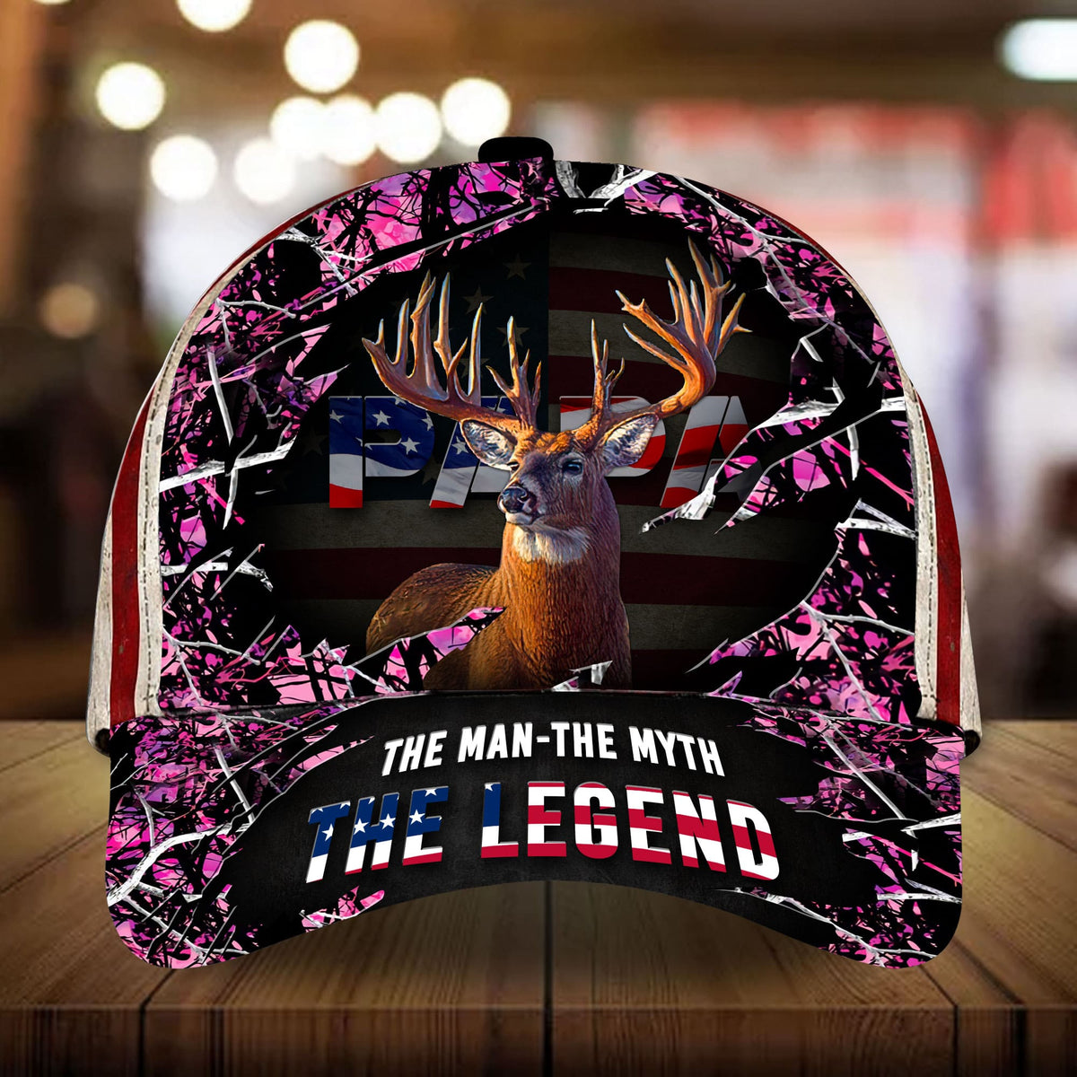 Best Papa Deer Hunting Classic Cap For Outdoor Travel Parties And Thoughtful Holiday Gifting