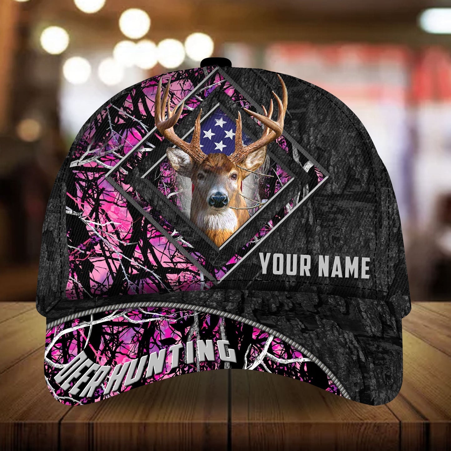 Love Deer Hunting Personalized Classic Cap For Relaxed Outfits Outdoor Events And Holiday Trips