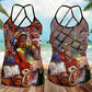 Violin Love And Life Hollow Tank Top For Performance Practice And Weekend Wear