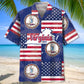Virginia Proud Hawaiian Shirt For Tropical Holidays, Outdoor Gatherings, And Everyday Comfort