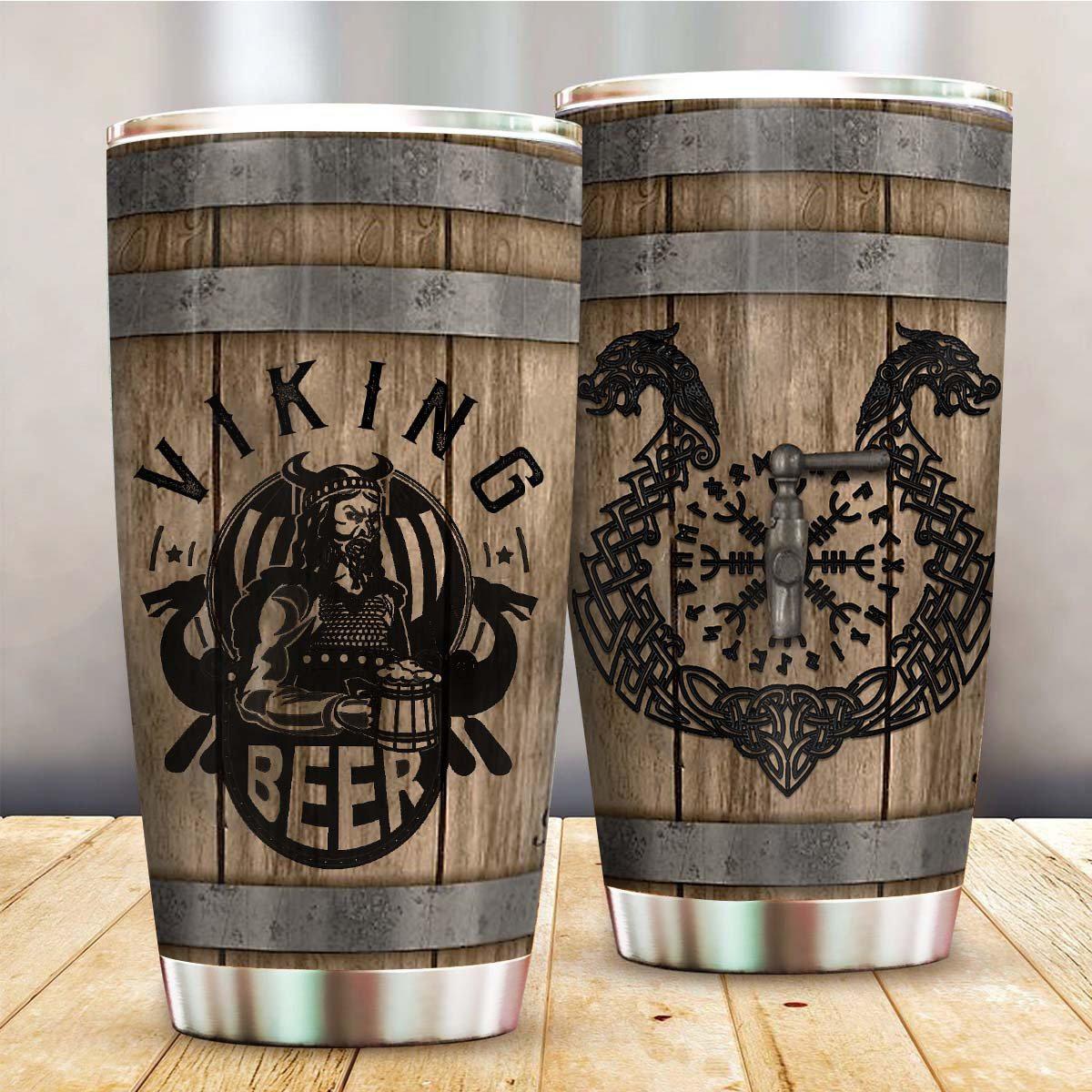 Viking Man Love Beverage 20 Oz Tumbler For Coffee Travel And Daily Drinks