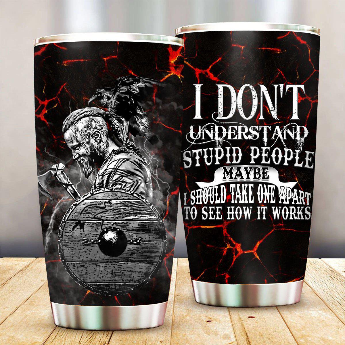 Viking Man Funny Viking Quote 20 Oz Tumbler For Coffee Travel And Daily Drinks