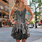 Viking Sign V-Neck Sleeveless Cami Dress For Sunny Getaways And Thoughtful Gifting