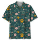 Volleyball Dog Hawaiian Shirt For Summer Vacation, Beach Travel, And Casual Wear