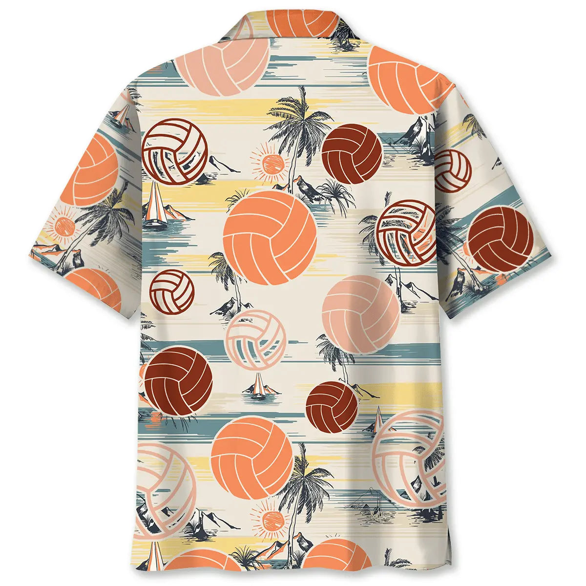 Volleyball Beach Hawaiian Shirt For Beach Days, Coastal Adventures, And Thoughtful Gift Giving